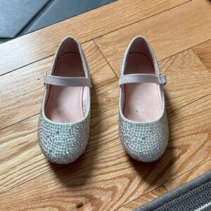 Kelly and Katie Rhinestone Mary Jane Flats